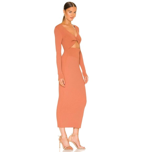 A.L.C. Madison Dress in Terracotta size large NWT - Picture 2 of 8